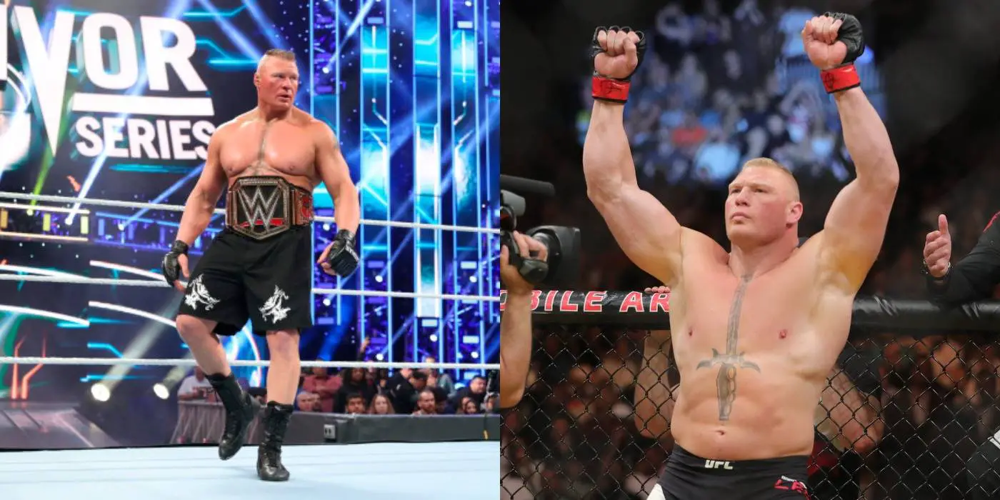 BROCK LESNAR AND OTHER WWE SUPERSTARS TO FIGHT IN UFC