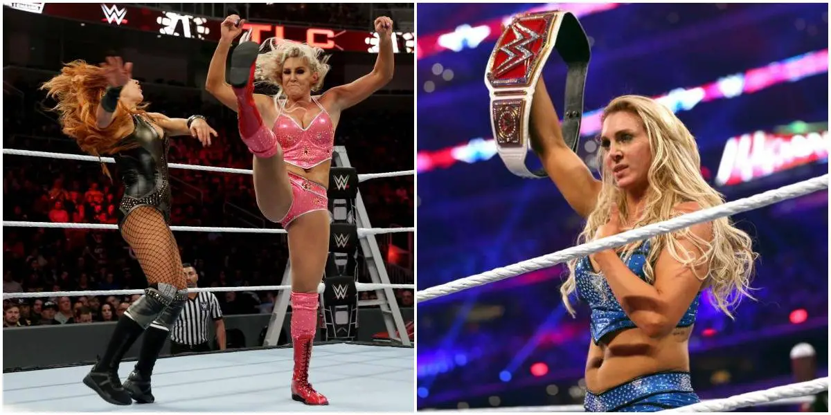 Stunning Charlotte Flair moves